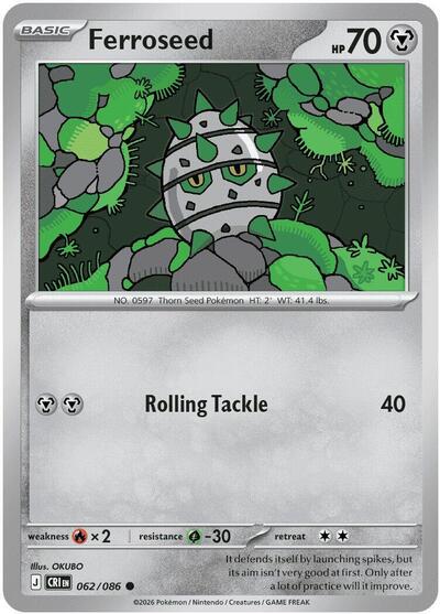 Ferroseed #62 Chaos Rising