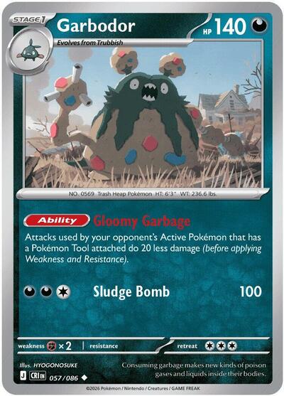 Garbodor #57 Chaos Rising