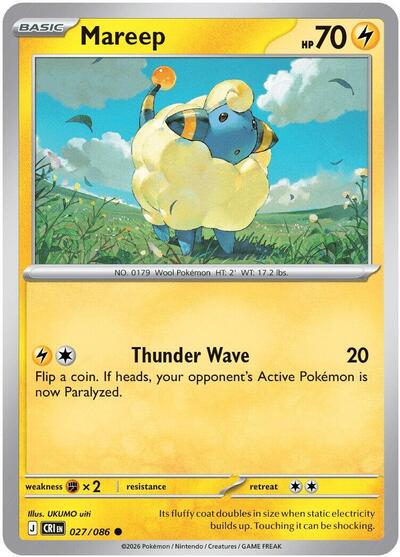 Mareep #27 Chaos Rising
