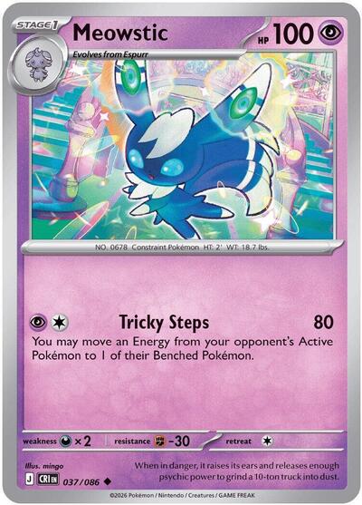 Meowstic #37 Chaos Rising