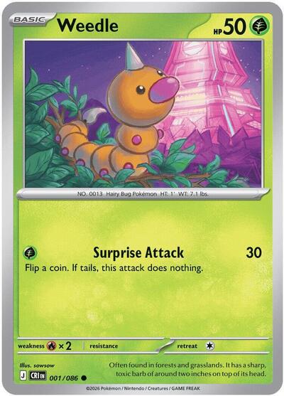 Weedle #1 Chaos Rising
