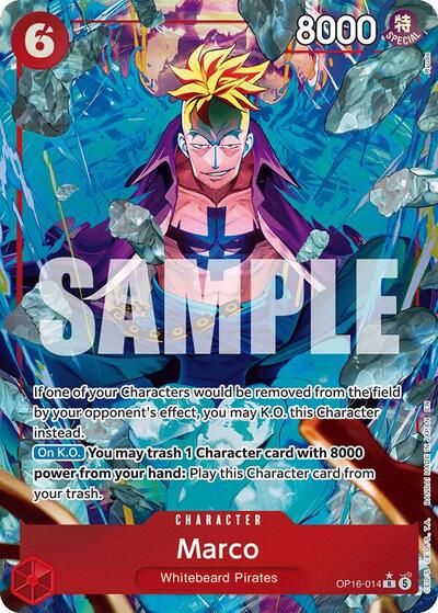 Marco (Alternate Art) #OP16-014 The Time of Battle