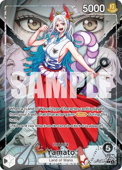 Yamato (Alternate Art) #OP16-079 The Time of Battle