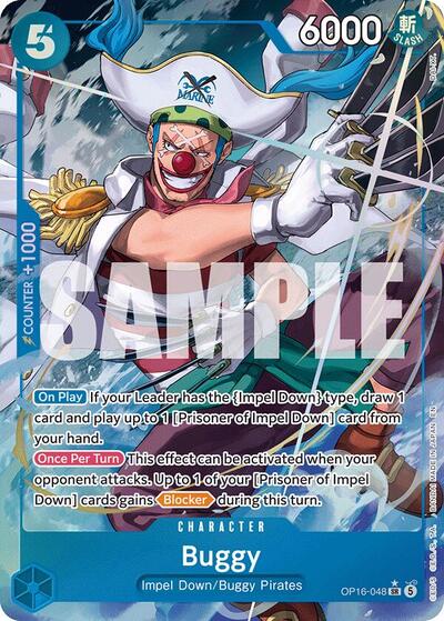 Buggy (Alternate Art) #OP16-048 The Time of Battle
