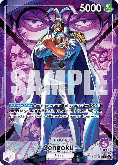 Sengoku (Alternate Art) #OP16-060 The Time of Battle