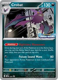 Crobat #76 Mega Evolution Promo