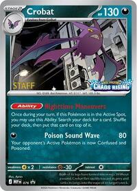 Crobat - 076 [Staff] #76 Mega Evolution Promo