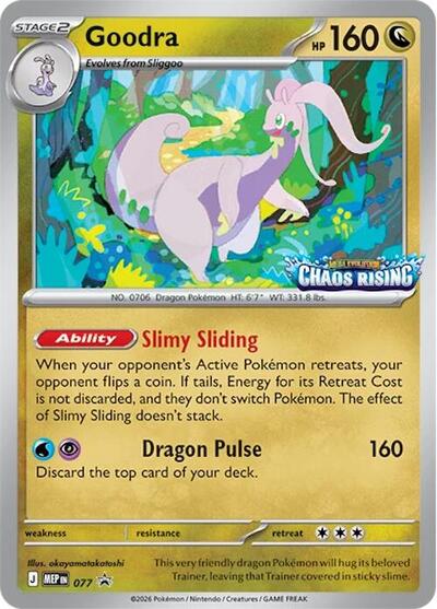Goodra #77 Mega Evolution Promo