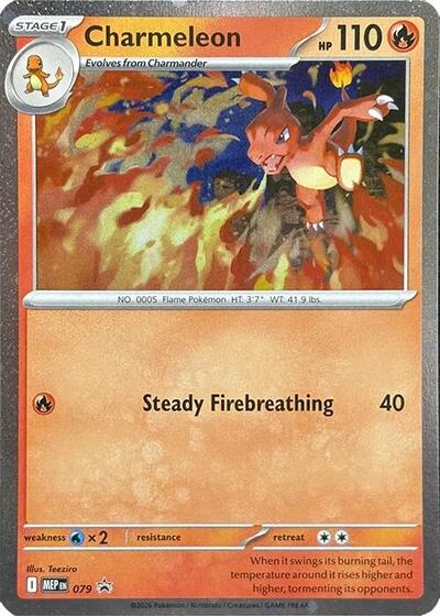 Charmeleon - 079 #79 Mega Evolution Promo