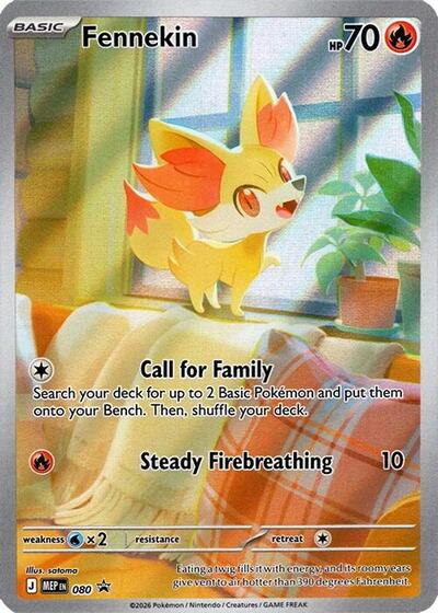 Fennekin #80 Mega Evolution Promo