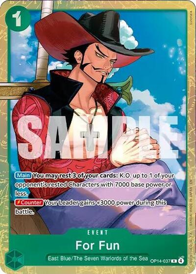 For Fun (Premium Card Collection -Best Selection Vol. 6-) #OP14-037 One Piece Promotion Cards