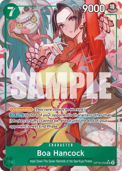 Boa Hancock (Alternate Art) #OP16-032 The Time of Battle