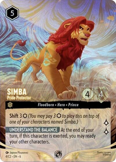 Simba - Pride Protector (Foil) Disney Lorcana Promo Cards