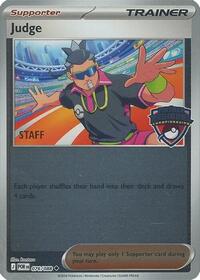 Judge (Regional Championships) [Staff] #76 League & Championship Cards