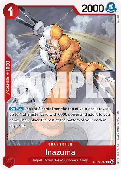 Inazuma #ST30-002 Starter Deck EX: Luffy & Ace