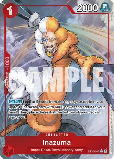 Inazuma (Full Art) #ST30-002 Starter Deck EX: Luffy & Ace
