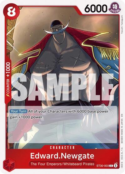 Edward.Newgate #ST30-003 Starter Deck EX: Luffy & Ace