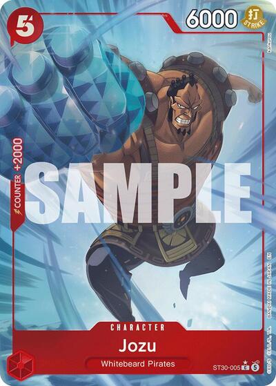 Jozu (Full Art) #ST30-005 Starter Deck EX: Luffy & Ace