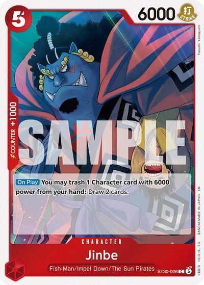 Jinbe #ST30-006 Starter Deck EX: Luffy & Ace