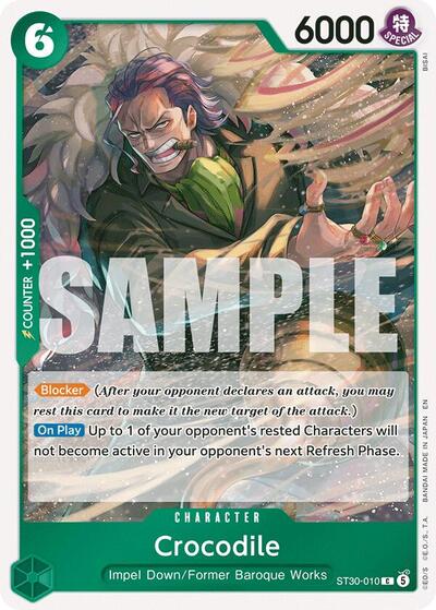 Crocodile #ST30-010 Starter Deck EX: Luffy & Ace