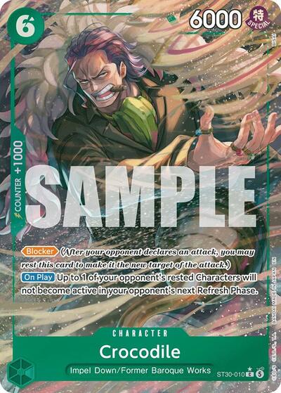 Crocodile (Full Art) #ST30-010 Starter Deck EX: Luffy & Ace