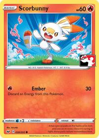 Scorbunny #31 Miscellaneous Cards & Products