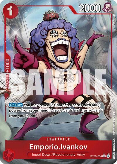 Emporio.Ivankov (Full Art) #ST30-004 Starter Deck EX: Luffy & Ace