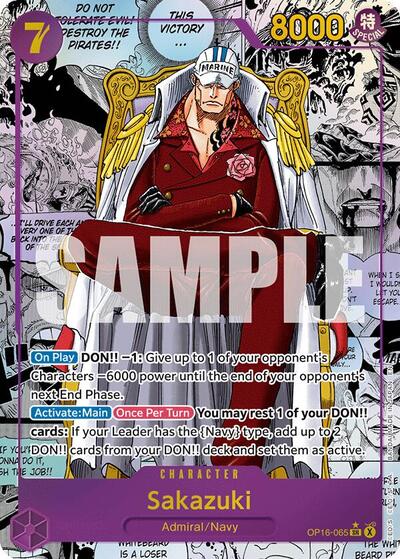 Sakazuki (Manga) #OP16-065 The Time of Battle