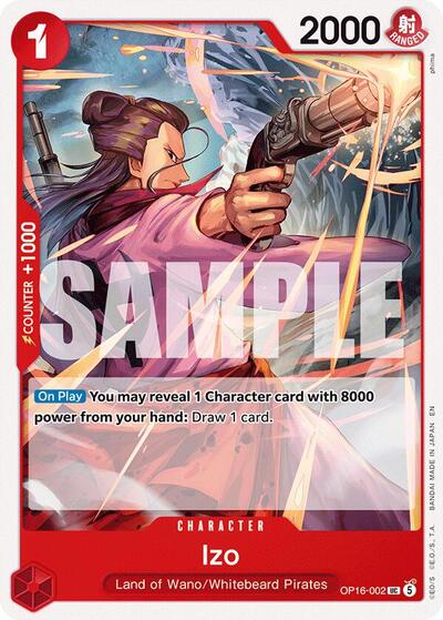 Izo #OP16-002 The Time of Battle