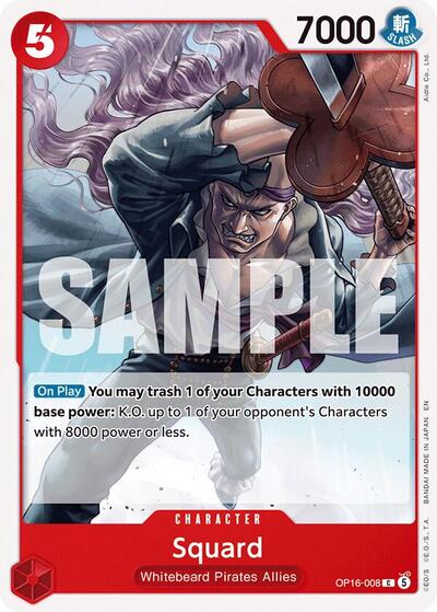 Squard #OP16-008 The Time of Battle