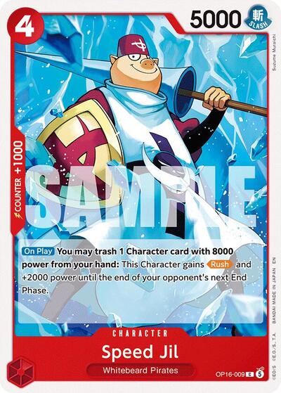 Speed Jil #OP16-009 The Time of Battle