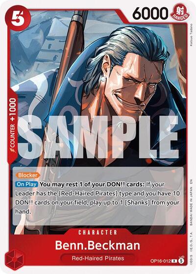 Benn.Beckman #OP16-012 The Time of Battle