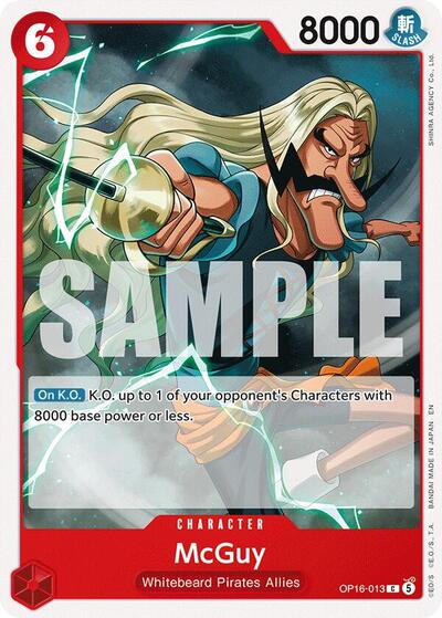 McGuy #OP16-013 The Time of Battle