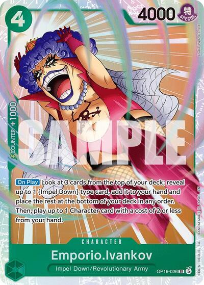 Emporio.Ivankov #OP16-026 The Time of Battle