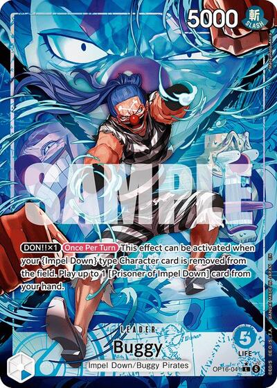 Buggy (Alternate Art) #OP16-041 The Time of Battle