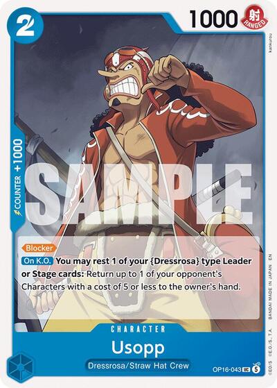 Usopp #OP16-043 The Time of Battle