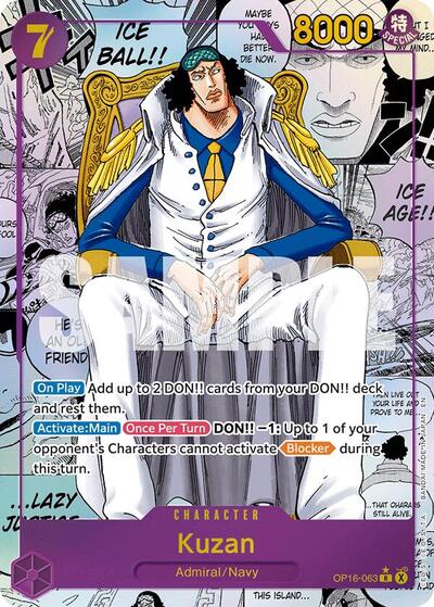 Kuzan (Manga) #OP16-063 The Time of Battle