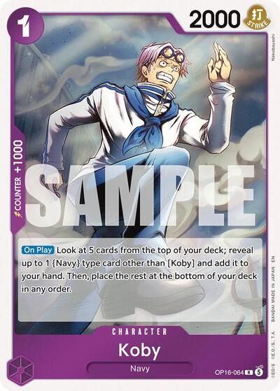 Koby #OP16-064 The Time of Battle