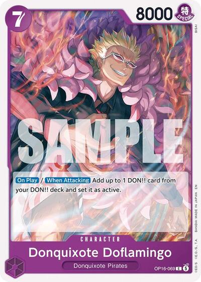 Donquixote Doflamingo #OP16-069 The Time of Battle