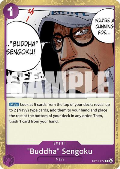 "Buddha" Sengoku #OP16-077 The Time of Battle