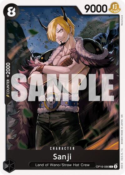 Sanji #OP16-086 The Time of Battle