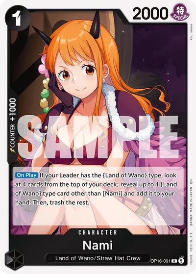 Nami #OP16-091 The Time of Battle