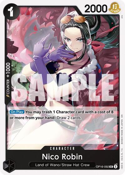 Nico Robin #OP16-092 The Time of Battle