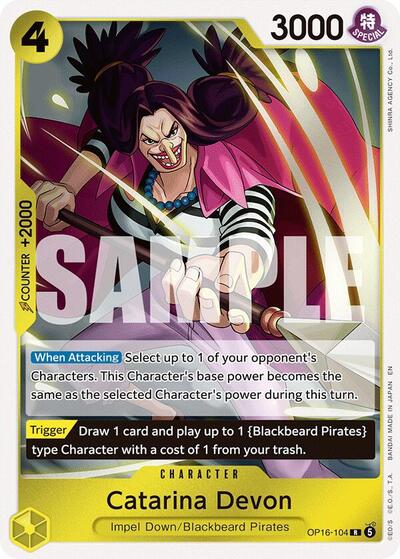Catarina Devon #OP16-104 The Time of Battle