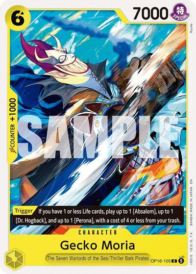 Gecko Moria #OP16-105 The Time of Battle