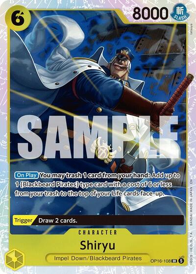 Shiryu #OP16-108 The Time of Battle