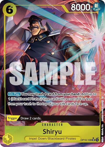 Shiryu (Full Art) #OP16-108 The Time of Battle