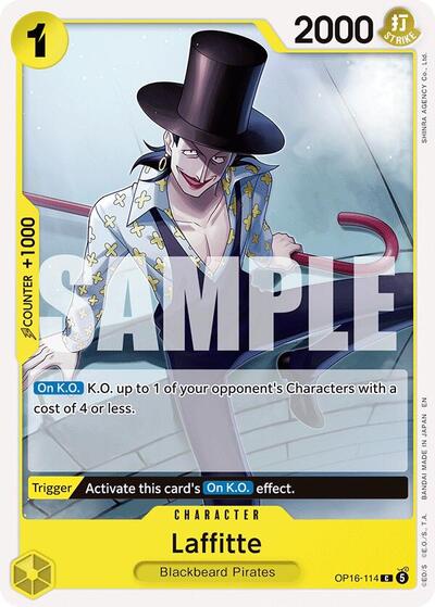 Laffitte #OP16-114 The Time of Battle