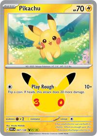 Pikachu #47 30th Celebration