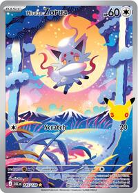 Hisuian Zorua #145 30th Celebration